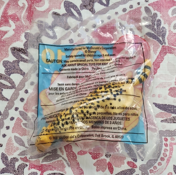 Disney Animal Kingdom McDonald's Vintage 1998 Happy Meal Toys 10, 11, 12 Sealed - Picture 4 of 8